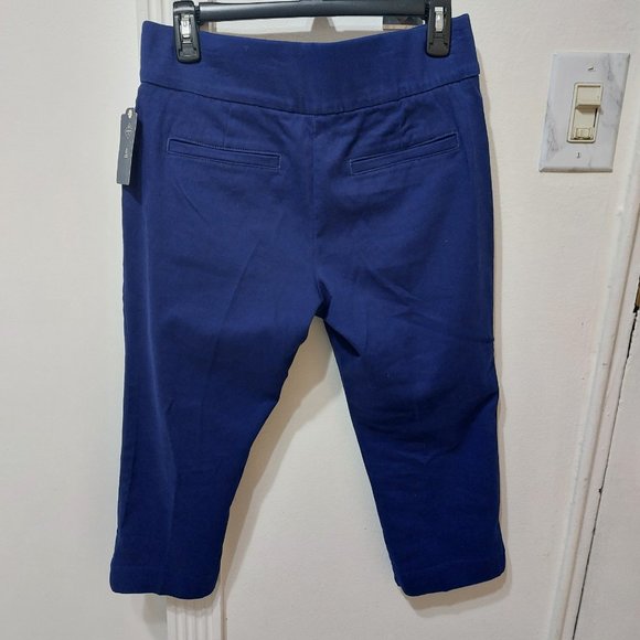 St. John's Bay CAPRI Bit Stretchable Secretly Slender Built In Tummy Panel 6P - Picture 7 of 12